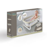 Bañera Plegable para Bebé Crema